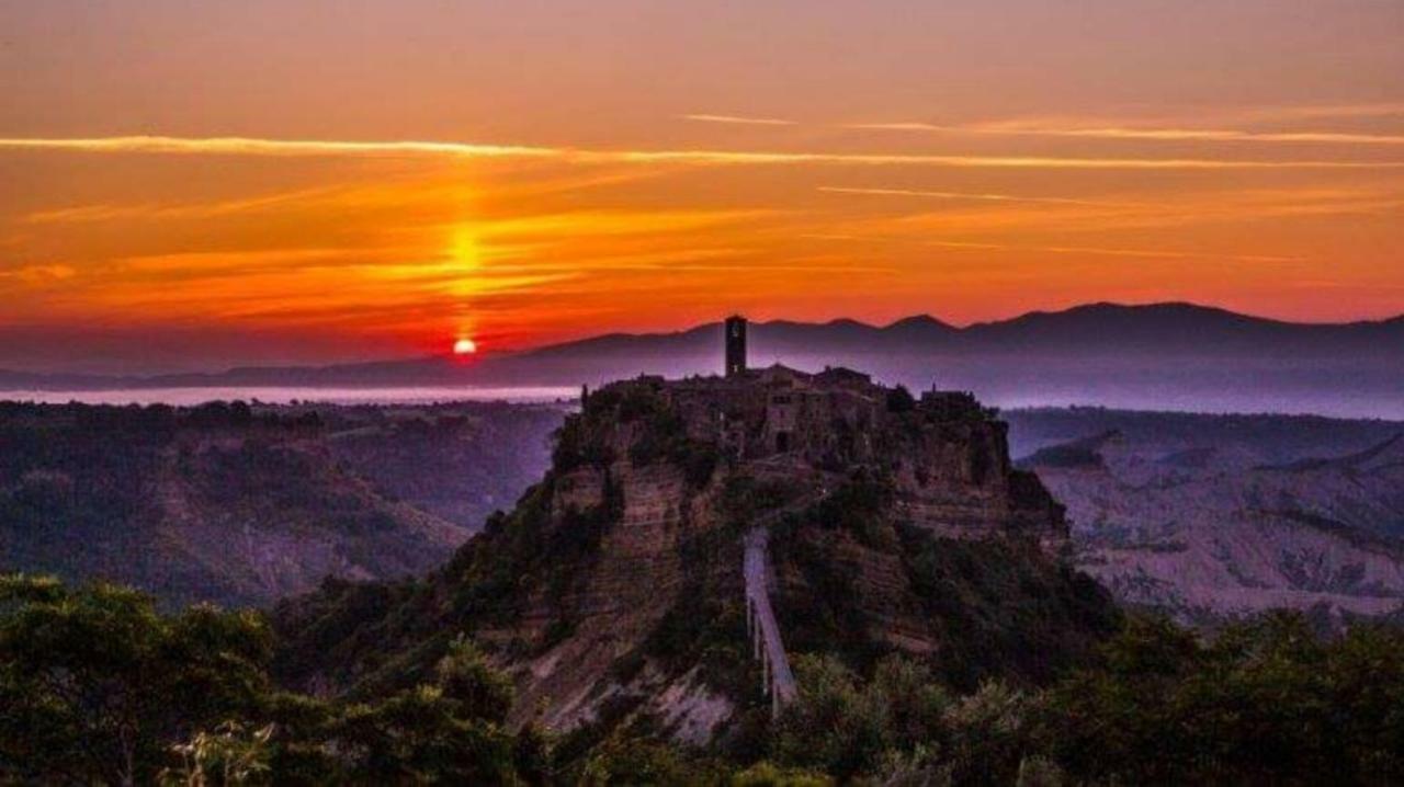 Villa "Profumo Di Tiglio" Bagnoregio Exterior foto